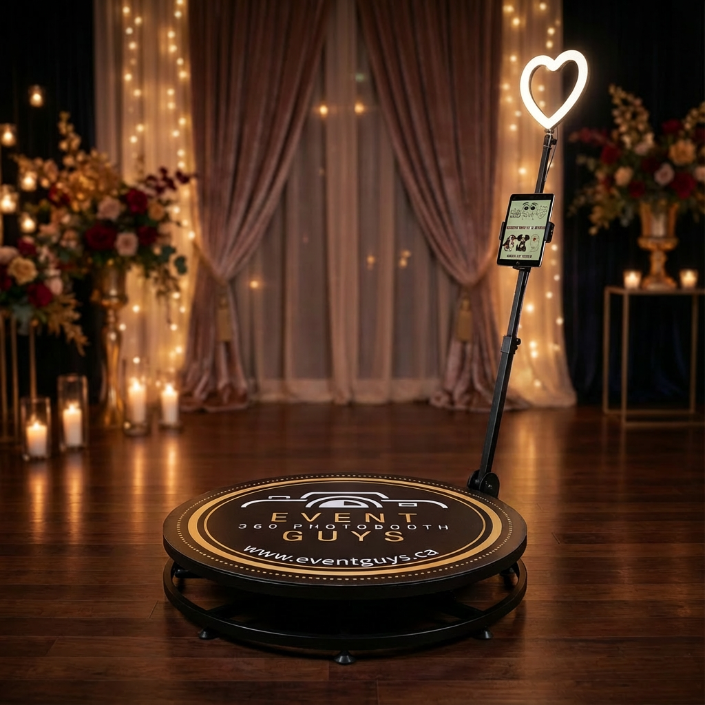 360 Photo Booth rental by Event Guys