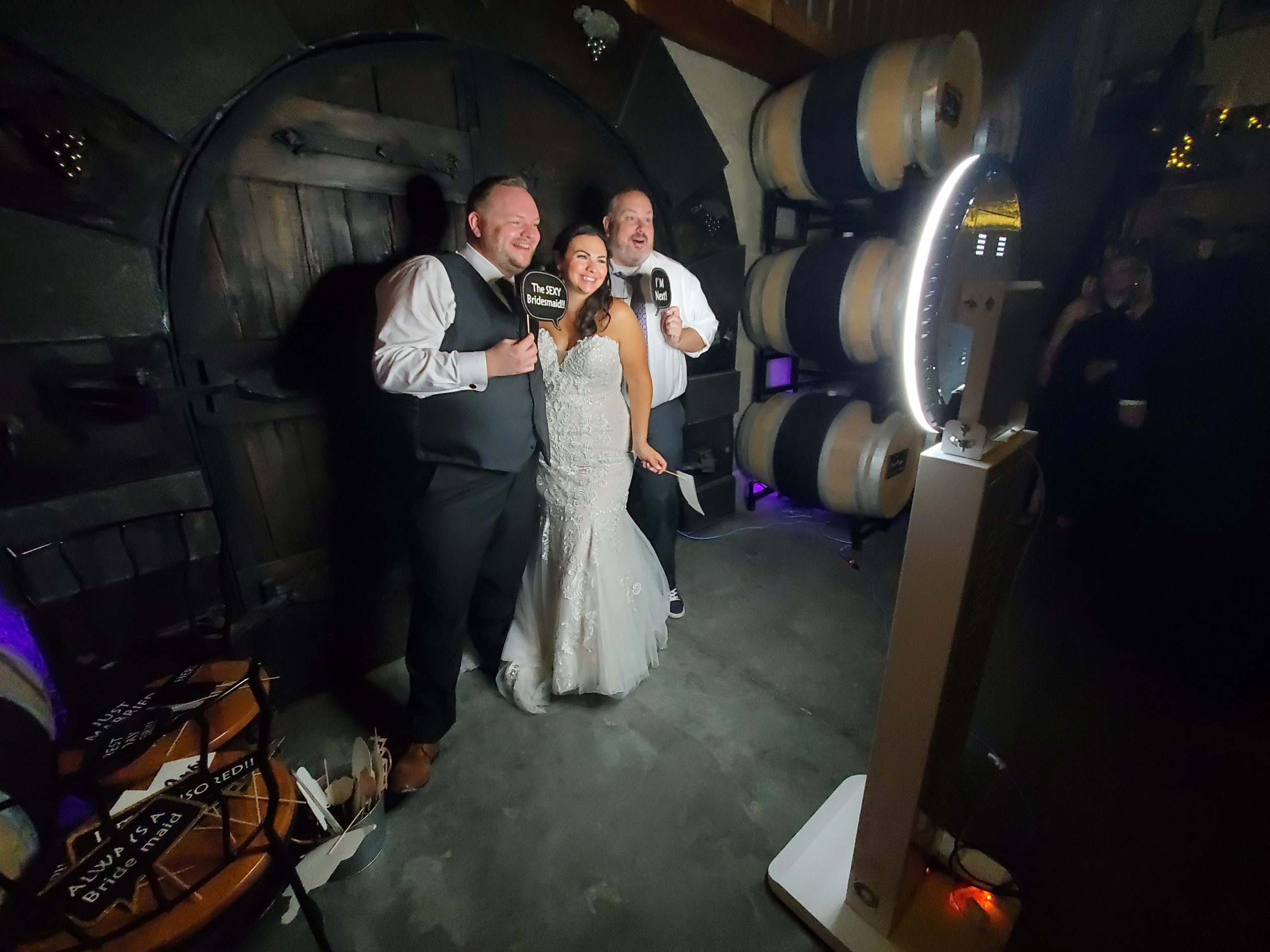 iPad tower photo booth rental in Peterborough Ontario